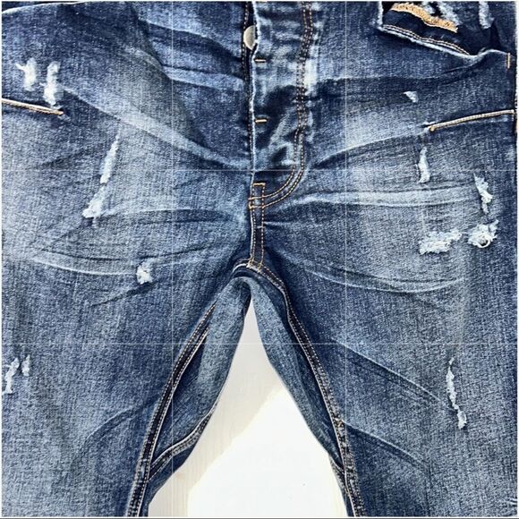 One Teaspoon Blue Distressed Men’s Jeans(Size 32) - Picture 8 of 9